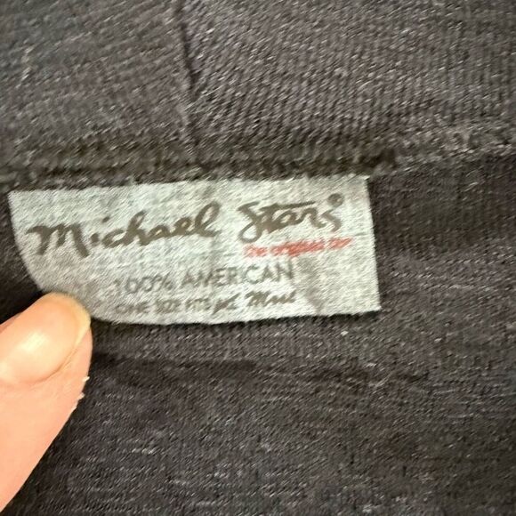 Michael Stars Evereve Stretchy Knit scowl Neck Sleeveless Dress $98 OSFM M - Picture 6 of 7